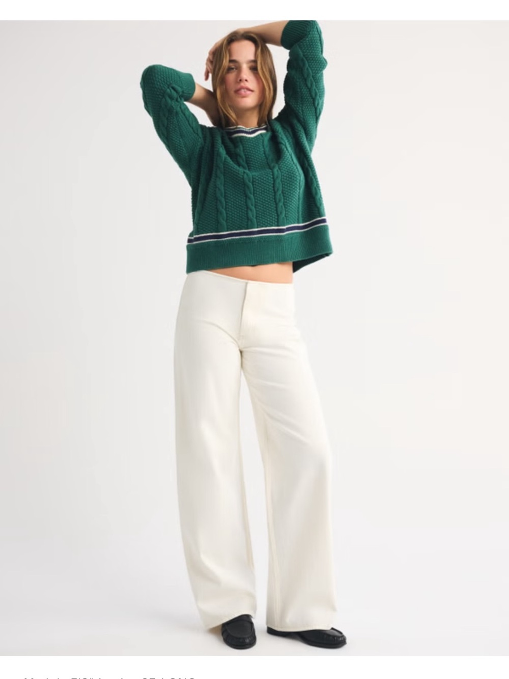 Abercrombie low rise ultra loose jeans - waistless